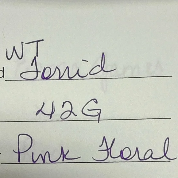 NWT Torrid 42G Full Coverage Bra – Hot Pink Floral Print Underwire Lined Plus Si - Picture 10 of 10